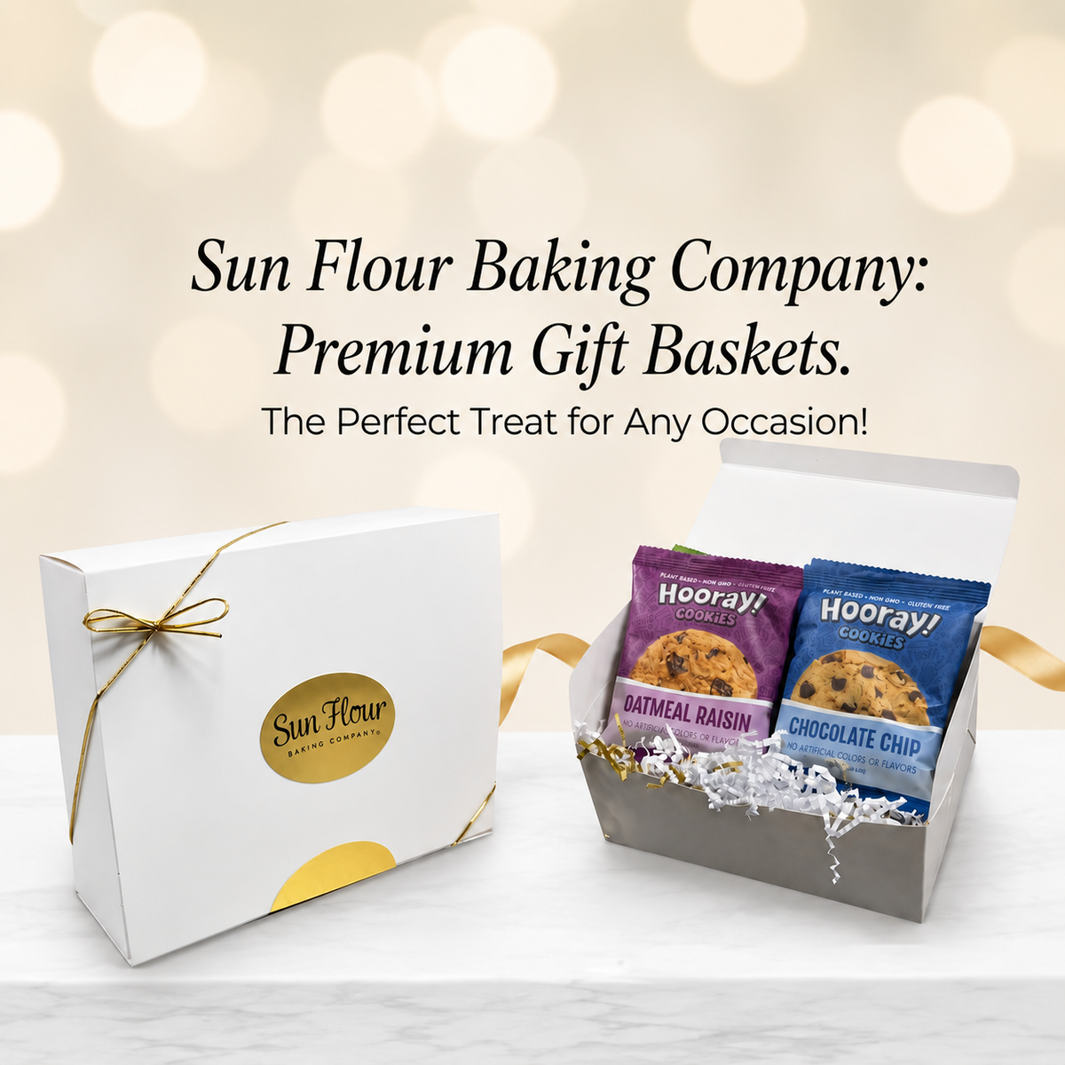 Hooray! Cookie Gift Box: Assorted Flavors
