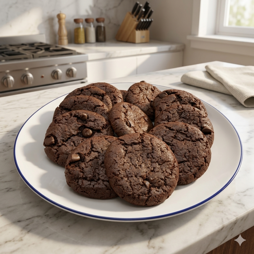 1oz & 3oz Double Chocolate Chip Cookie