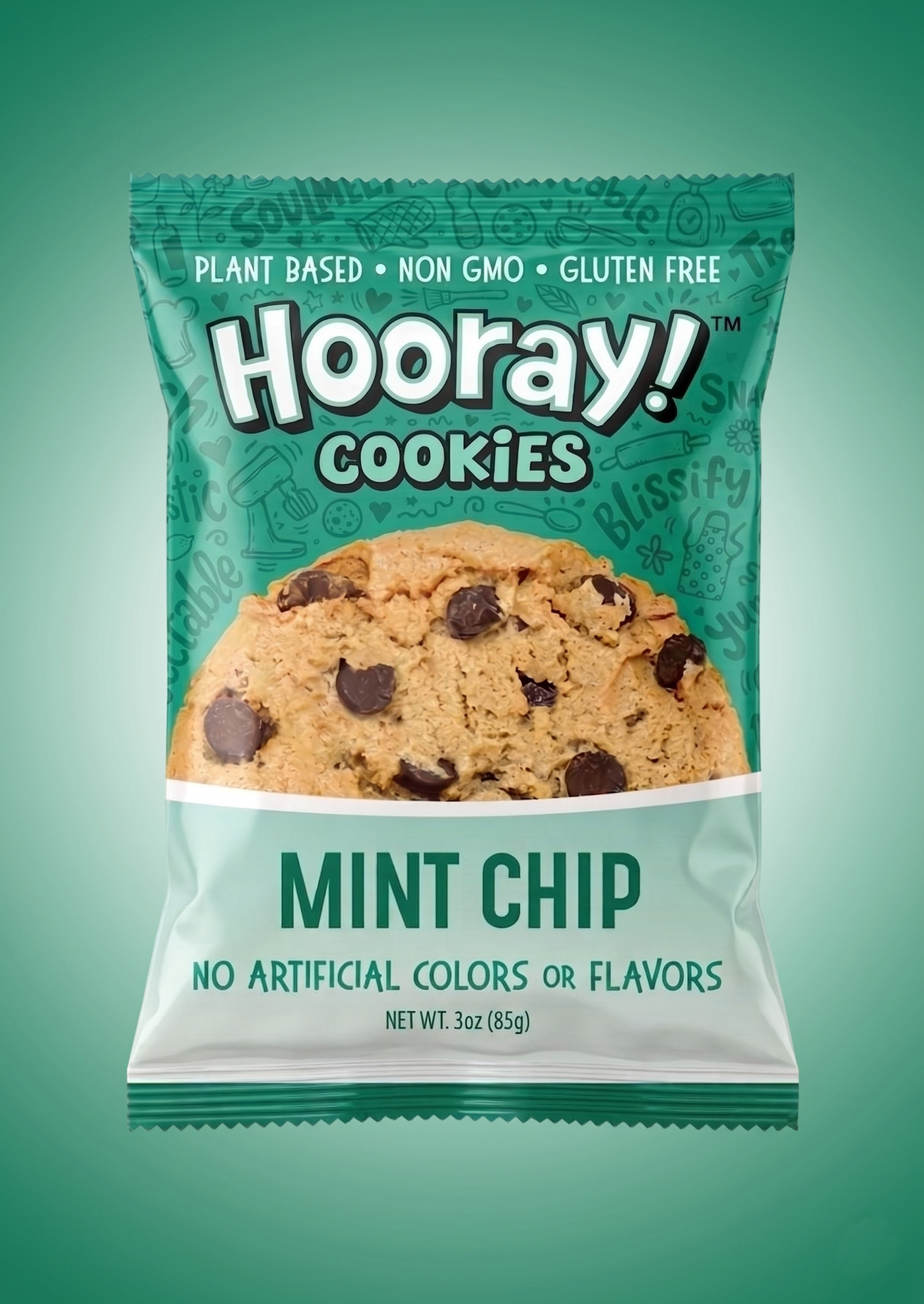 3oz Mint Chip Cookie