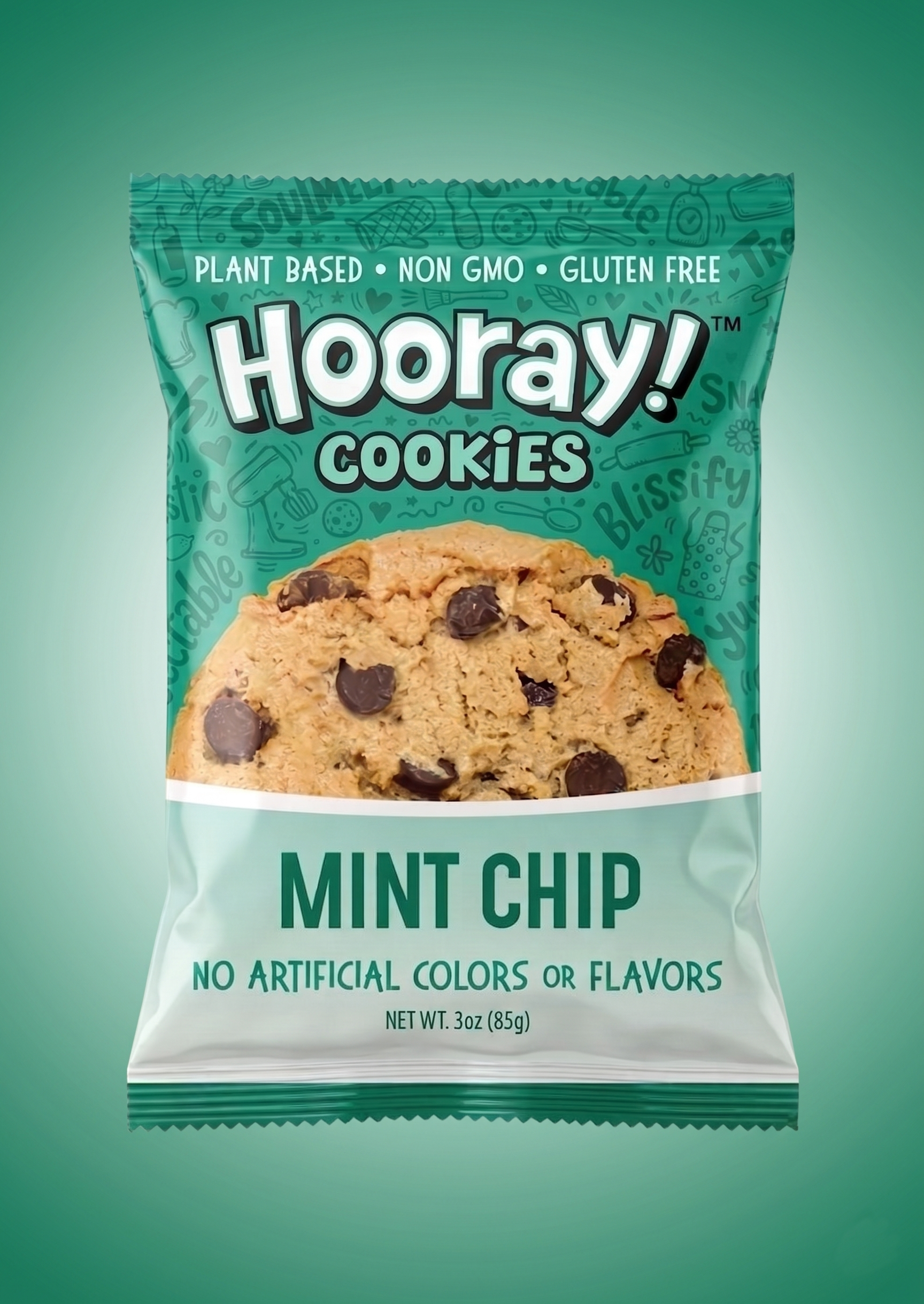 3oz Mint Chip Cookie