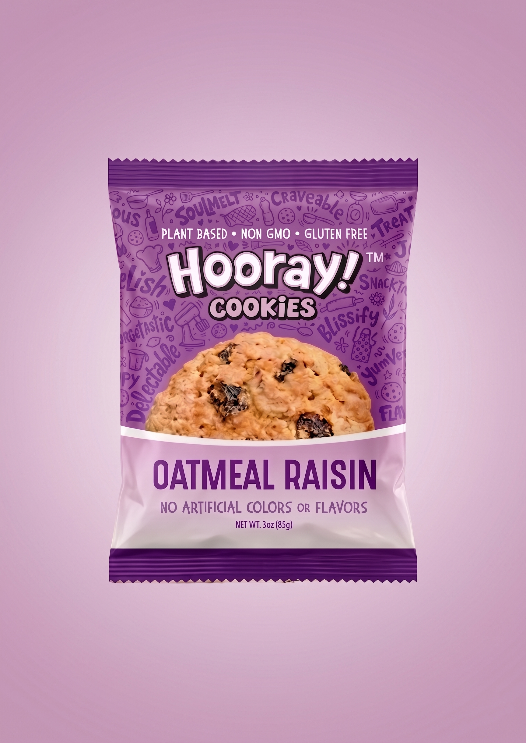 3oz Oatmeal Raisin Cookie